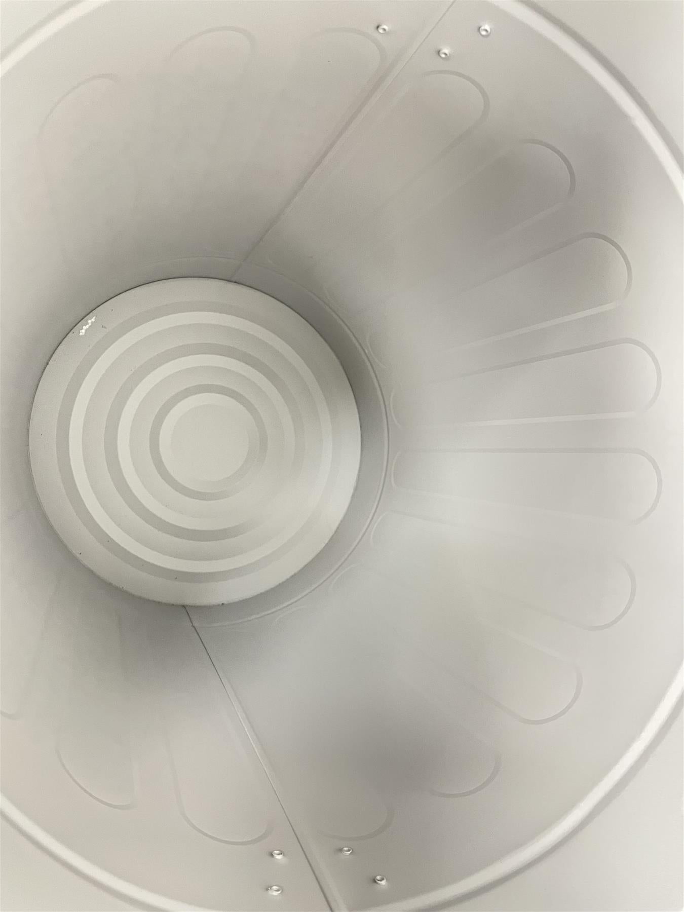 Habitat 49 Litre Trash Can Waste Bin Lift top Removable lid Nifty Handles- Grey