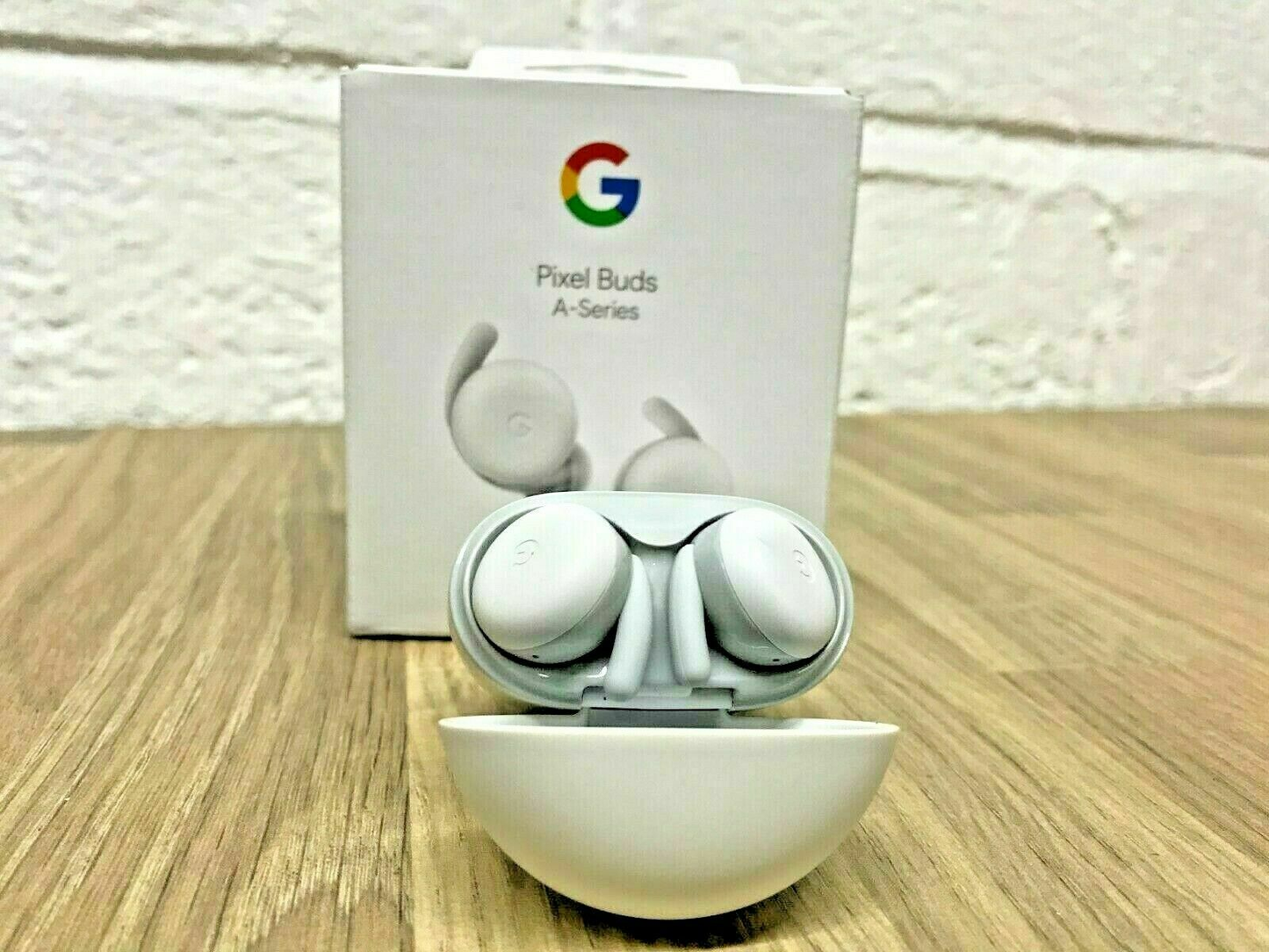 Genuine GOOGLE Pixel Buds A-Series Wireless Bluetooth Earphones - Clearly White