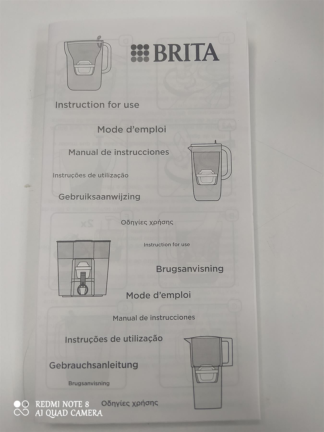 BRITA Style Water Filter Jug Grey 2.4L MAXTRA PRO 4 cartridge indicator smart light