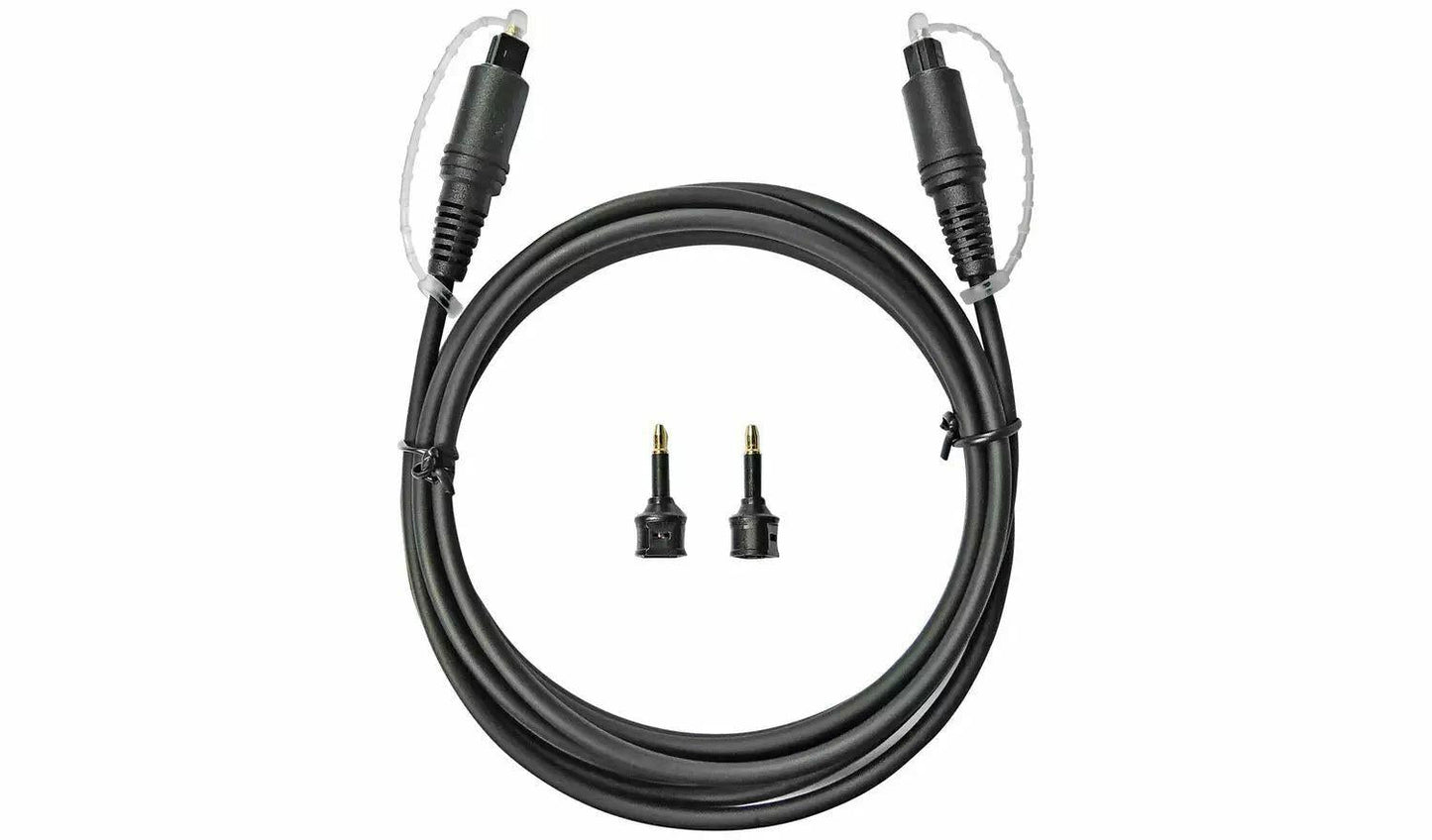 Audio Optical Cable 1m Cinema Sound Gold Plated AUX in TV VCR DVD Home Theatre