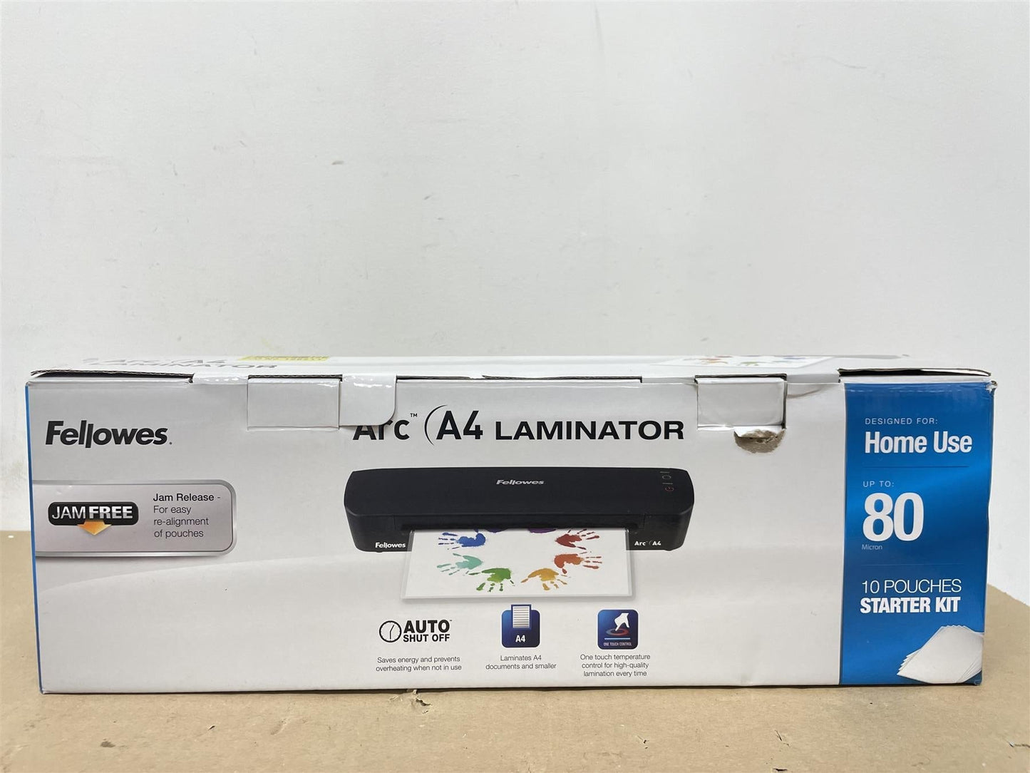 Fellowes Arc A4 Laminator Anti-jam technology.