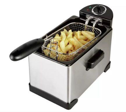 Cookworks XJ-10302 Semi Professional Commercial Food Deep Fryer Stainless Steel