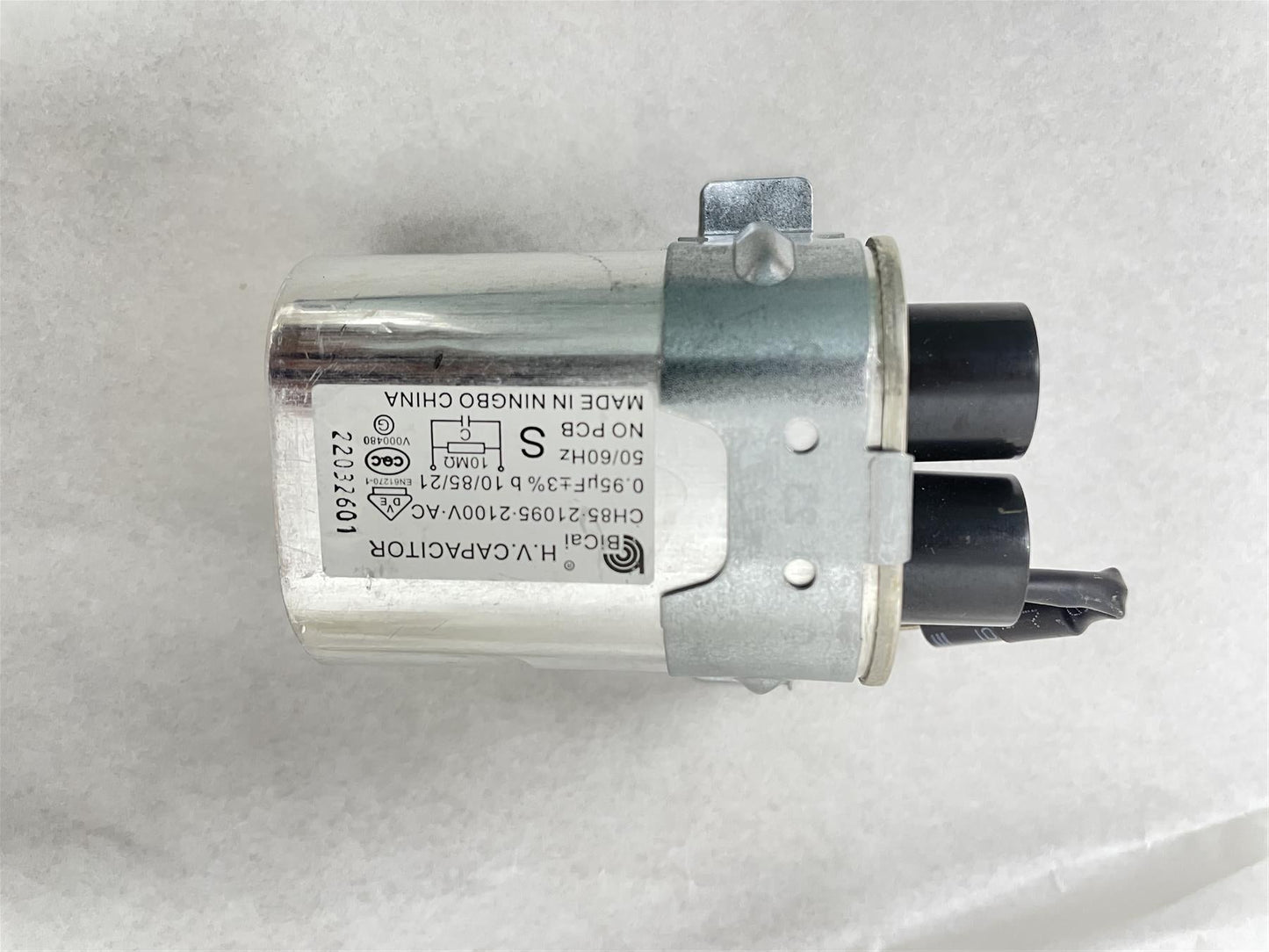 Bi Cai Microwave H.V. High Voltage Capacitor 0.95µF CH85 21095 2100V AC