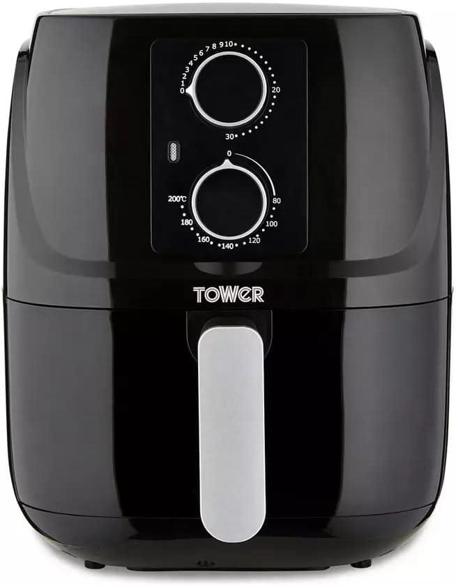 Tower Air Fryer 3L Healthy Delicious Cooking Low Fat Oil-Free non stick Airfryer