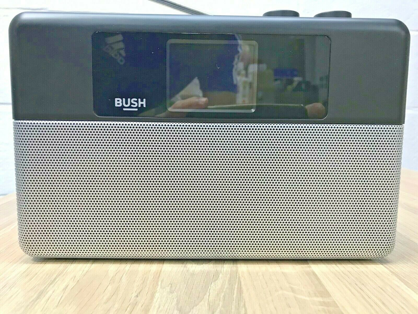 Bush Portable Bluetooth Digital DAB+ FM Radio Mains Battery Sleep Snooze 4W RMS