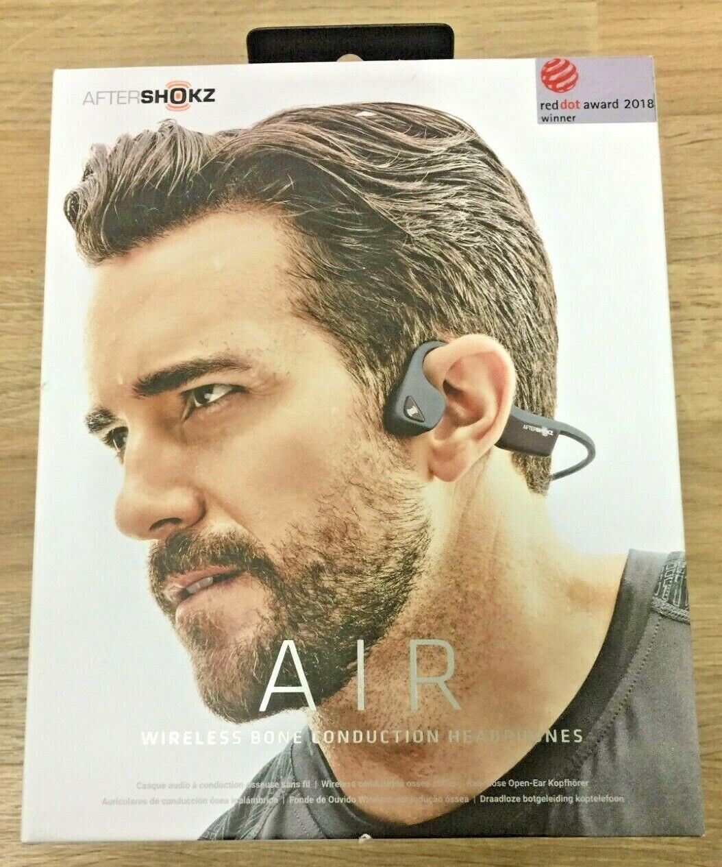 Aftershokz Trekz Air Neckband Bluetooth Sports Mic Headphones Wireless Earphones