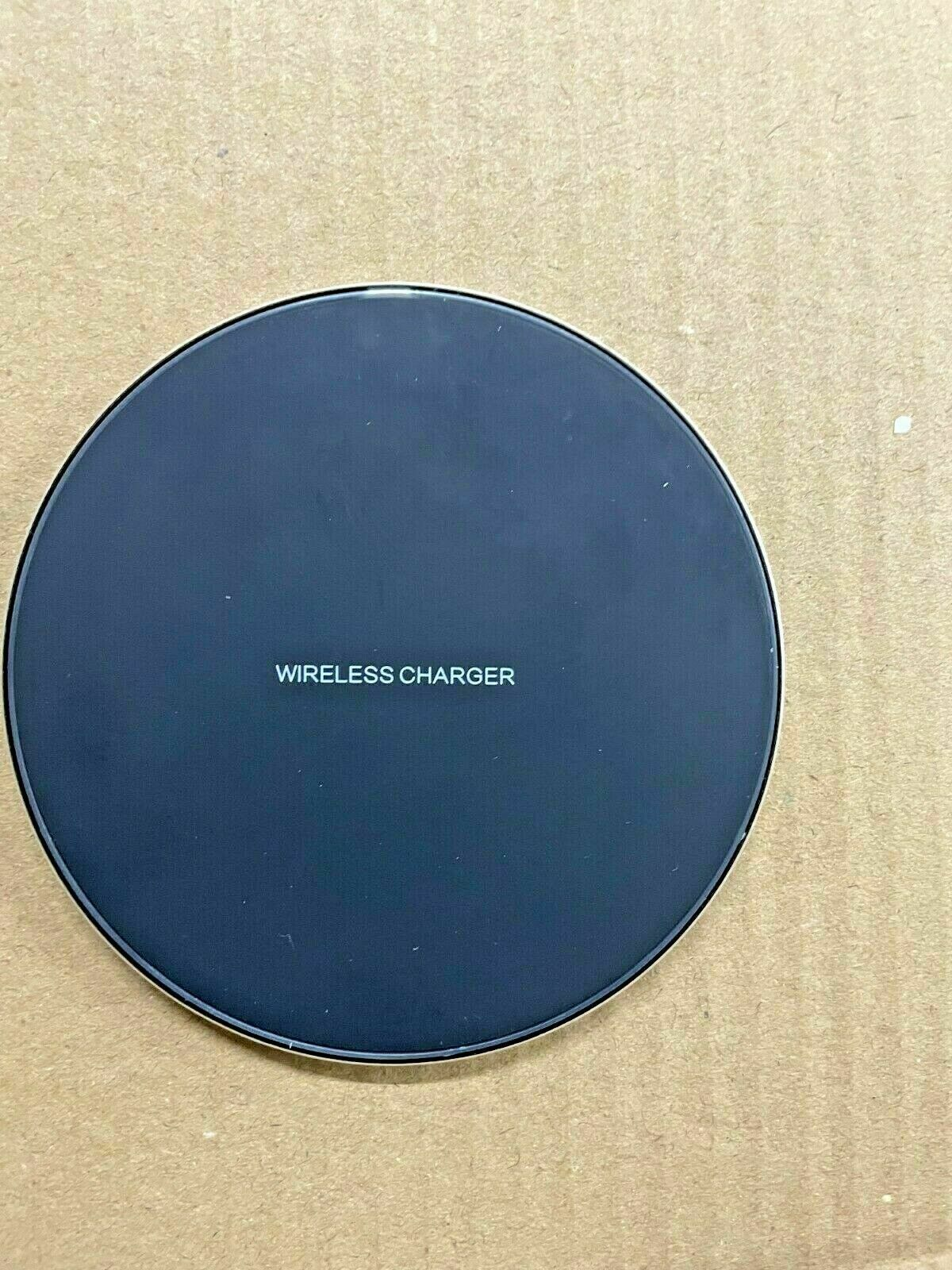 Fast Wireless Mobile Phone Charging Pad 10W Charger LED Iphone Samsung Android