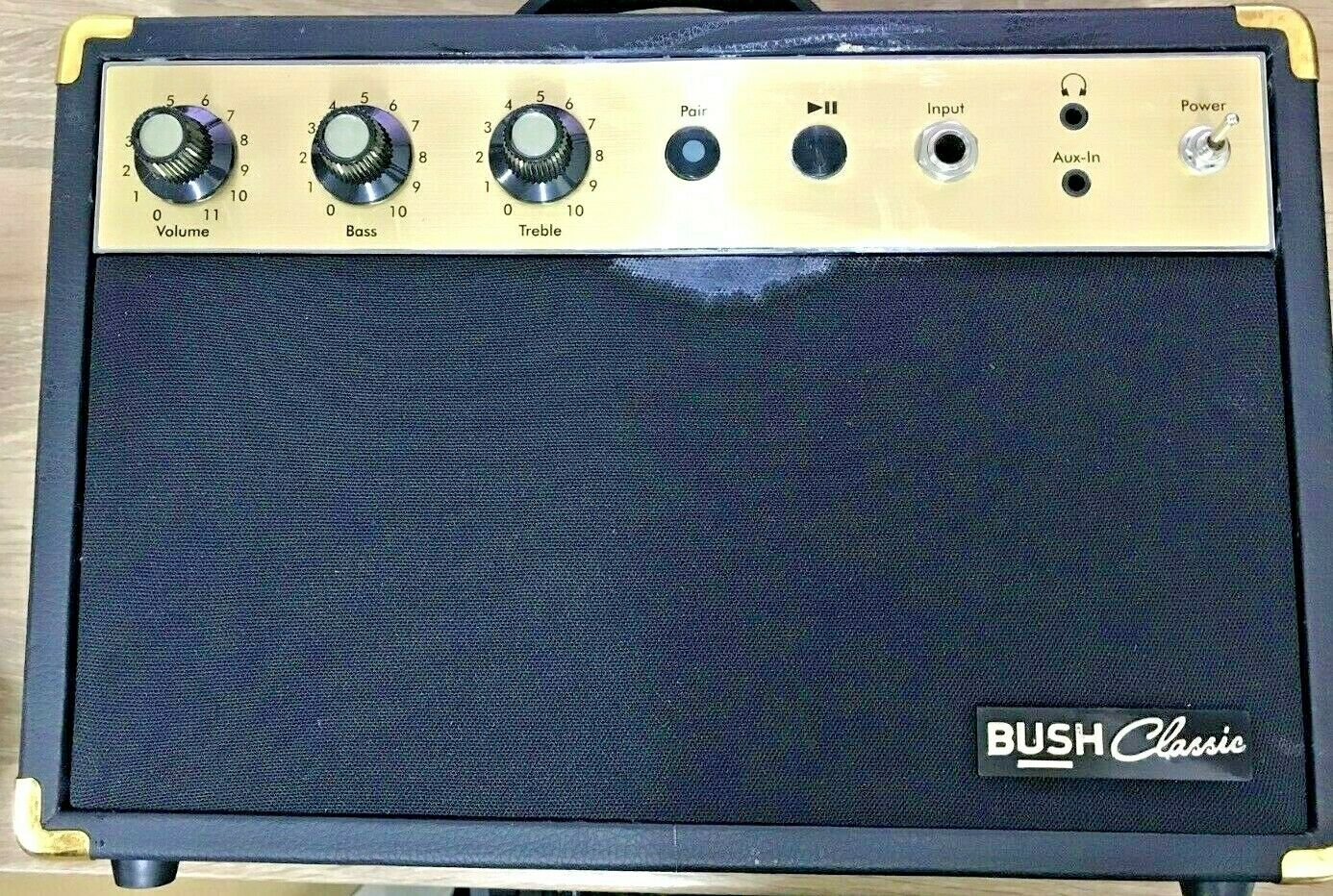 Bush Watt Classic Guitar Speaker Headphone Input AUX 10W Bluetooth Amplifier Amp