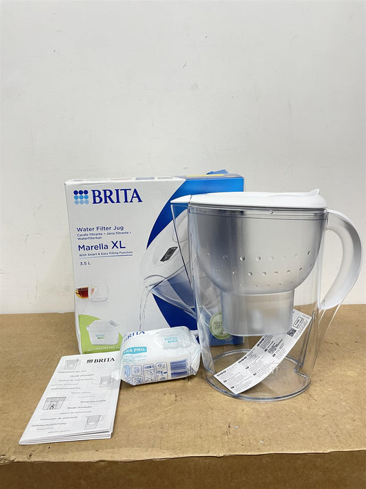 BRITA Marella XL MAXTRA + PLUS WATER FILTER JUG 3.5L INCLUDES 1 BRITA FILTER