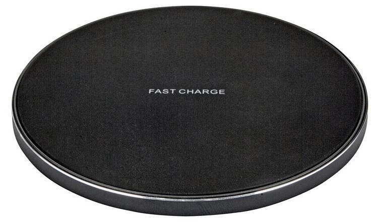 Qi Wireless Charger 10W Fast Charging Samsung Apple Phones Android Galaxy Iphone