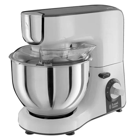 Russell Hobbs Go Create White Kitchen 5L Stand Mixer Electric Food Mixing Baking