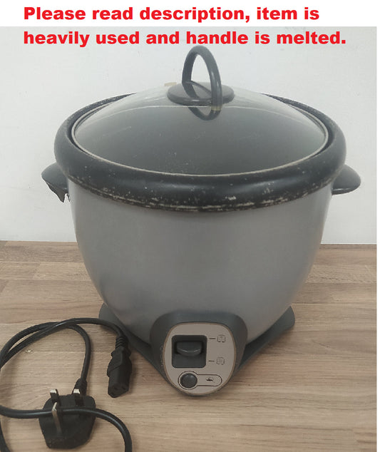 Crockpot 2.2L Saute Rice Cooker Silver paella risottos steamer