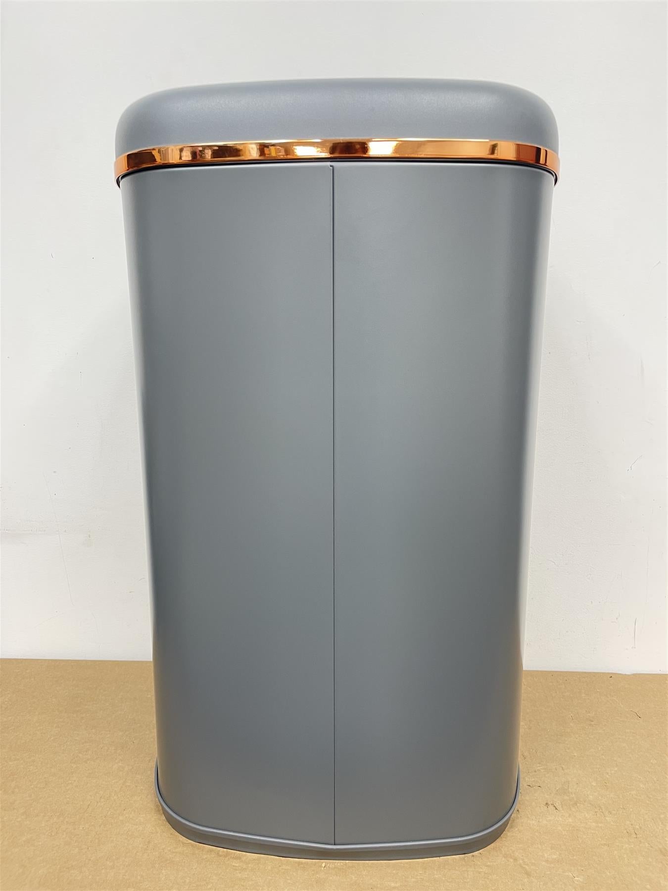 Tower Cavaletto 58L Sensor Bin Midnight Blue/Rose Gold Household Bin Auto Lid