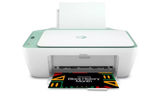 HP Plus DeskJet 2722e All-in-One Wireless Colour Printer Scanner Copier - No Ink