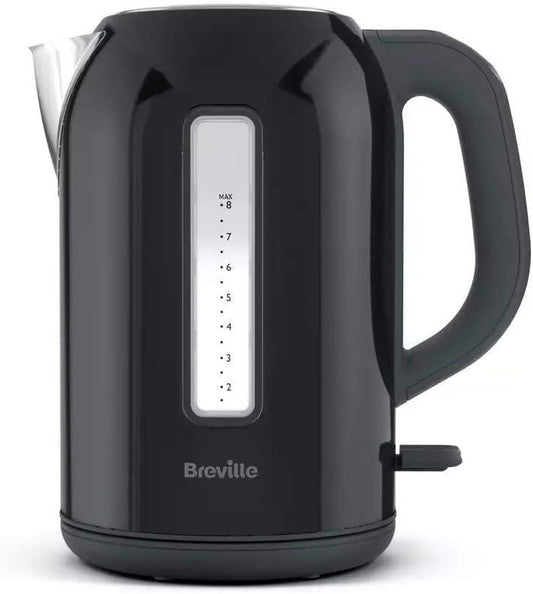 Breville IKT199 Illuminated Stainless Water Rapid Boil Steel Jug Kettle Black