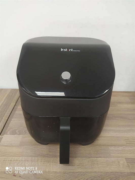 Instant Air Fryer Vortex Plus ClearCook 5.7L  oil free grill roasting bakeBlack