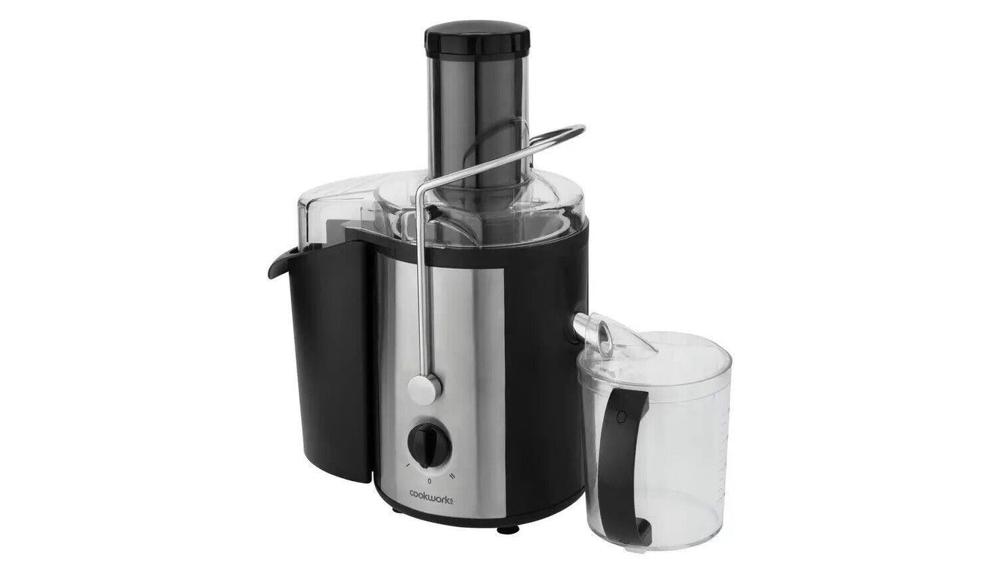 Cookworks Kitchen Electric 700W 1L Spin Juicer Juice Extractor Machine- Black