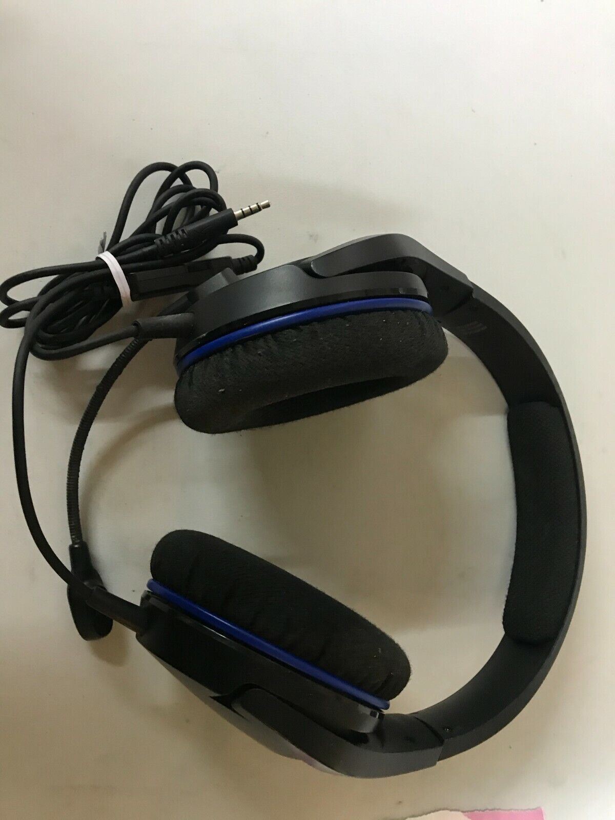 Headphones Handsfree Gaming Genuine Wired Black/Blue Earphones Headset PS4 PS5