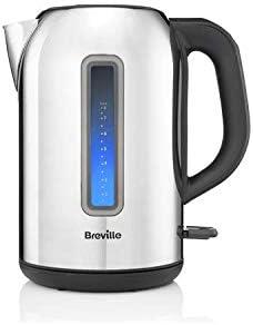 Breville Kettle Kitchen Illuminated Jug  Electric Boiler - Stainless Steel