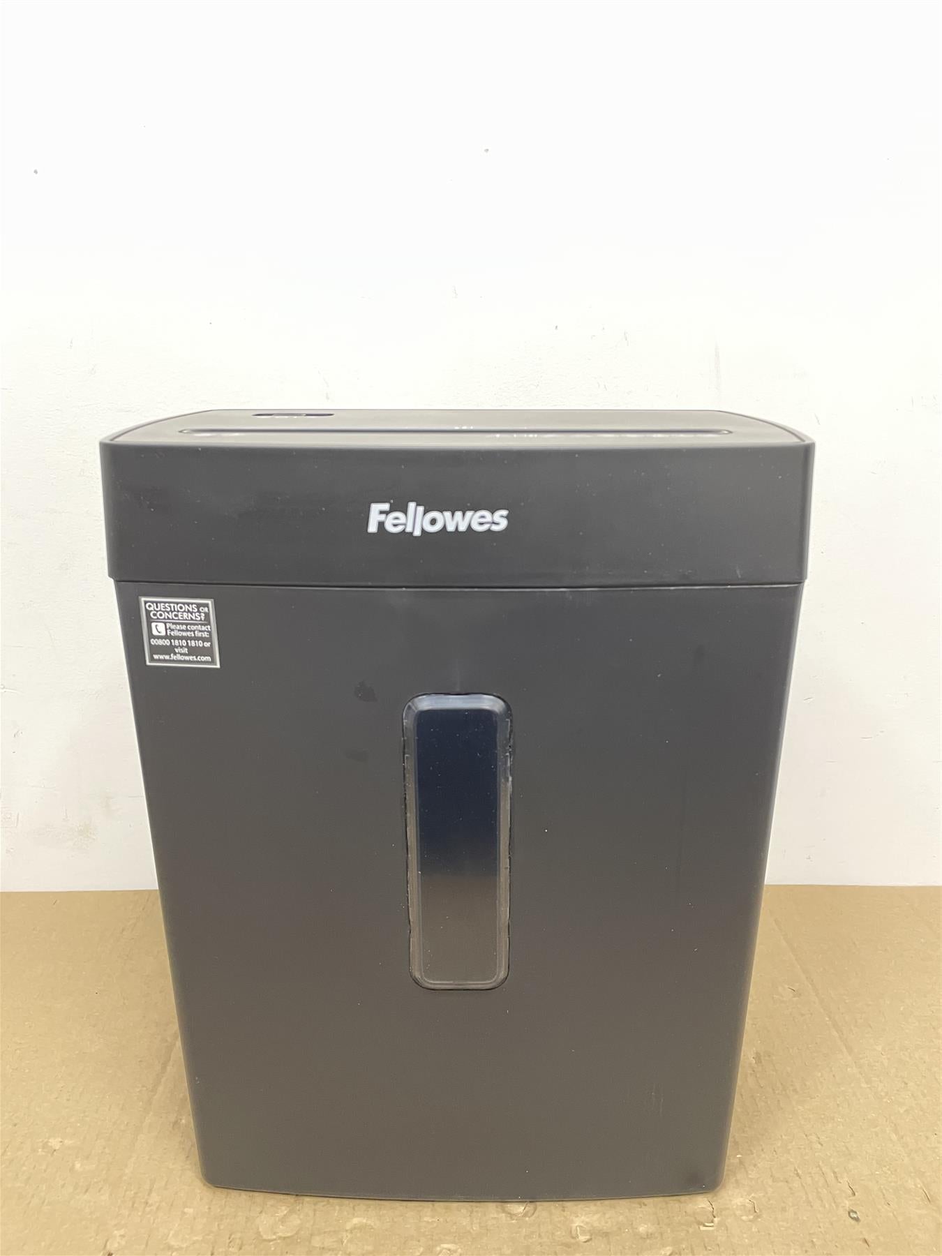 Fellowes P-42C 8 Sheet Cross Cut Shredder with 15 litre waste basket