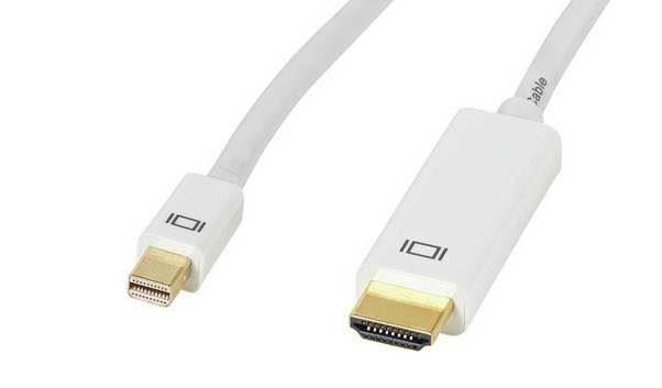 3m Mini DisplayPort HDMI Cable Mac to HD TV Video Audio male to male Gold plated