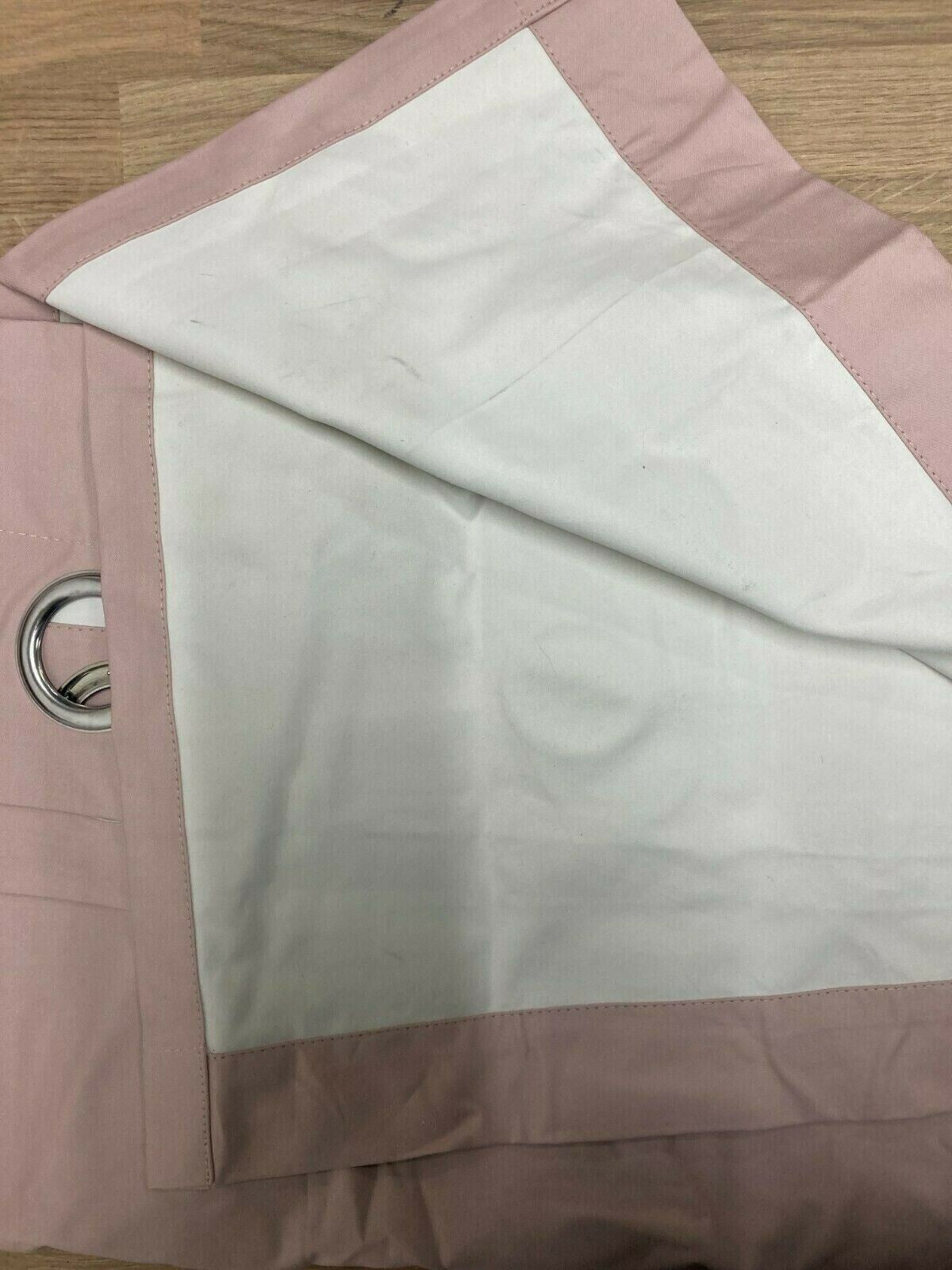 Argos Home Curtains Ready Made Sold By Quality creamy pink colour thick design