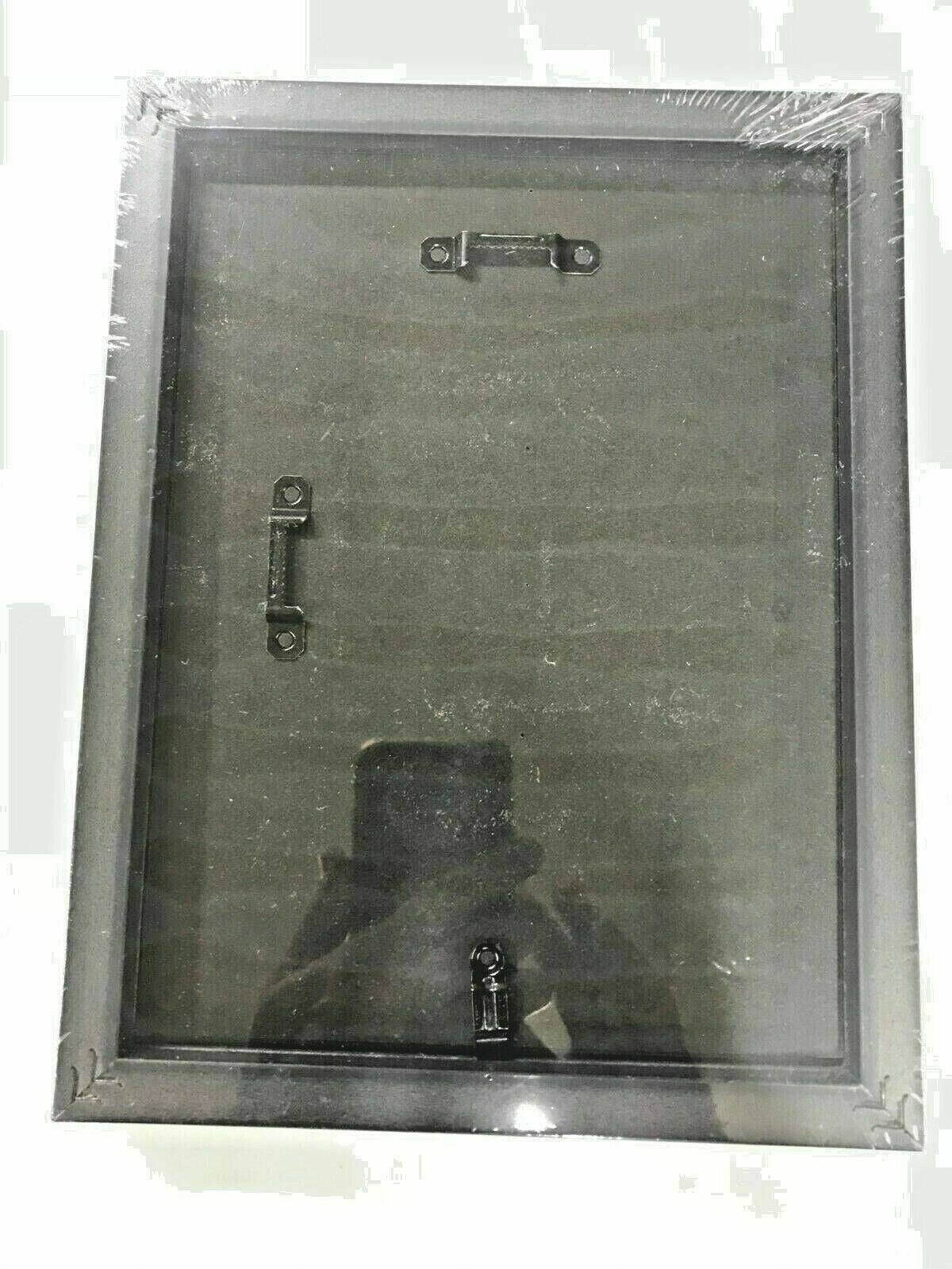 John Lewis Picture Frame Black Photo Frame Glass Mount Home Clip 19 X 14 cm New