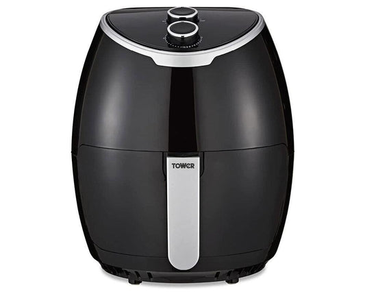 Tower Manual Air Fryer T17061 4L Kitchen Cooking Electric Healthy Chips Black